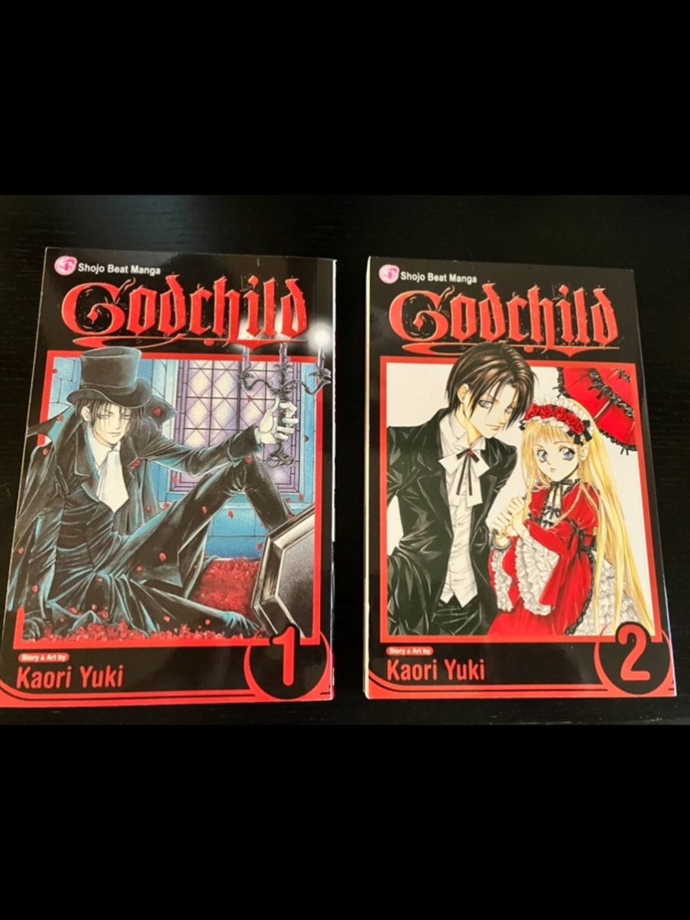 Godchild Manga Volumes 1 & 2 by Kaori Yuki